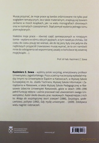 Pisma wybrane - Kazimierz Z. Sowa [KSIĄŻKA]