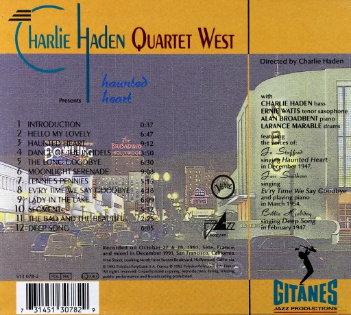 Charlie Haden: Hounted Heart [CD]