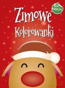 Zimowe kolorowanki [KSIĄŻKA]