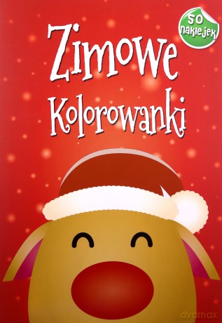 Zimowe kolorowanki [KSIĄŻKA]