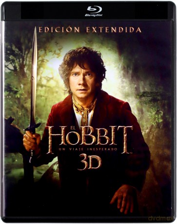 The Hobbit: An Unexpected Journey Extended Edition (Hobbit: Niezwykła Podróż) [2xBlu-Ray 3D]+[3xBlu-Ray]