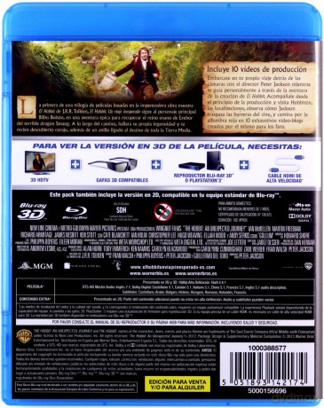 Hobbit Trilogy [BOX] [3xBlu-Ray 3D]+[3xBlu-Ray]