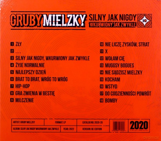 Gruby Mielzky: Silny Jak Nigdy Wkurwiony Jak Zwykle (digipack) [CD]