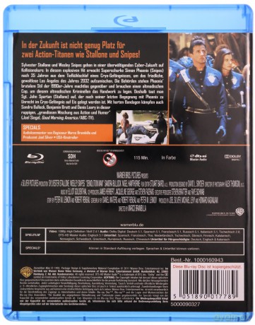 Demolition Man (Człowiek demolka) [Blu-Ray]