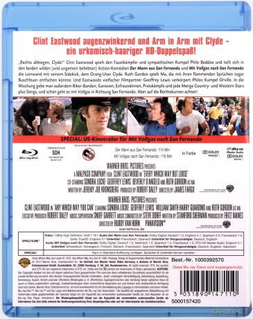 Every Which Way But Loose / Any Which Way You Can (Każdy sposób jest dobry / Jak tylko potrafisz) [2xBlu-Ray]