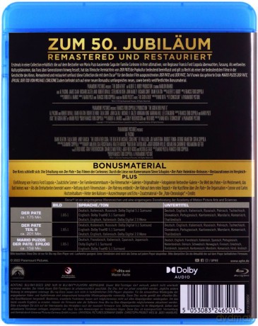 Ojciec chrzestny I-III [Blu-Ray]