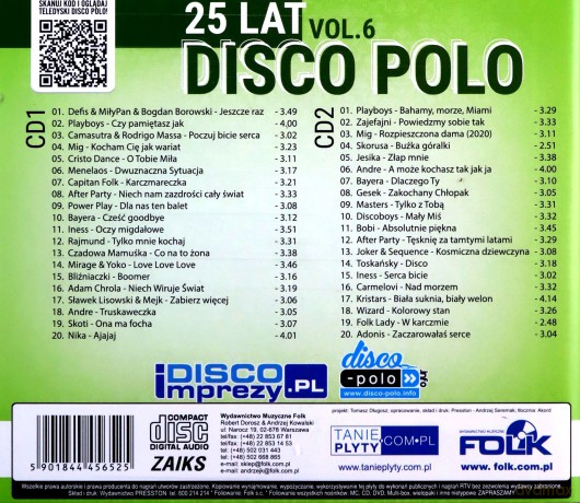 25 Lat Disco Polo vol. 6 [2CD]