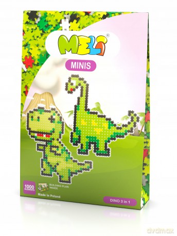 Klocki Meli Minis Dino 3in1 1000 el.  [KLOCKI] 