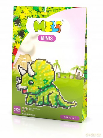 Klocki Meli Minis Dino 3in1 1000 el.  [KLOCKI] 
