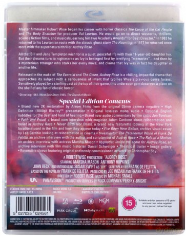 Audrey Rose (Audrey Rose) [Blu-Ray]