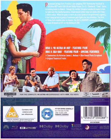 Blue Hawaii (Błękitne Hawaje) [Blu-Ray 4K]+[Blu-Ray]
