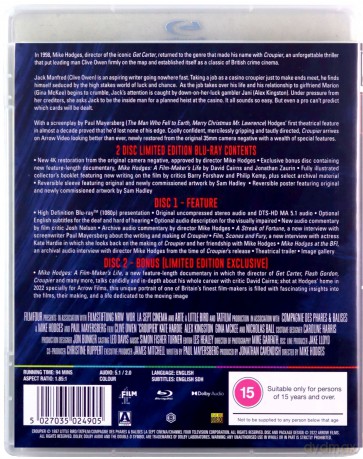 Croupier (Limited) (Krupier) [2xBlu-Ray]