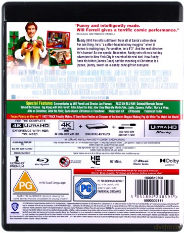 Elf [Blu-Ray 4K]+[Blu-Ray]