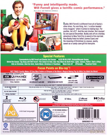 Elf [Blu-Ray 4K]+[Blu-Ray]