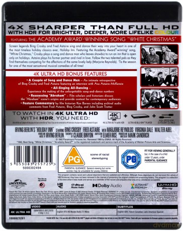 Holiday Inn (Gospoda świąteczna) [Blu-Ray 4K]