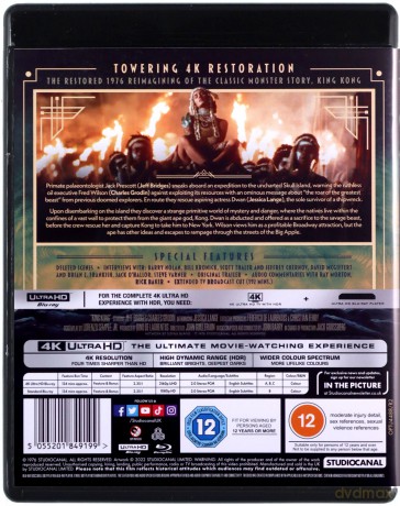 King Kong [Blu-Ray 4K]