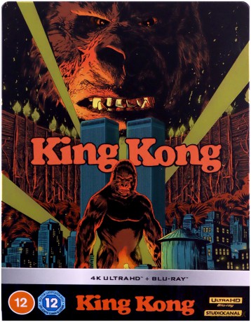 King Kong (steelbook) [Blu-Ray 4K]+[Blu-Ray]