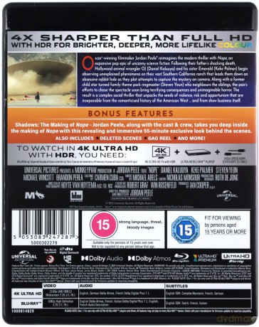 Nope (Nie!) [Blu-Ray 4K]+[Blu-Ray]