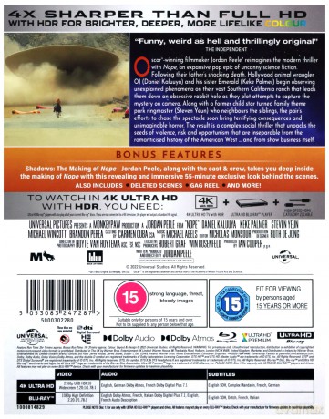 Nope (Nie!) [Blu-Ray 4K]+[Blu-Ray]