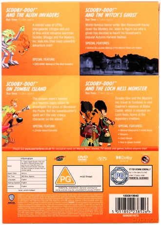 Scooby-Doo (4-Film Monster Collection) [DVD]