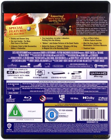 The Polar Express (Ekspres polarny) [Blu-Ray 4K]+[Blu-Ray]
