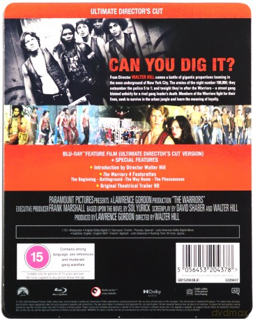 The Warriors (steelbook) (Wojownicy) [Blu-Ray]