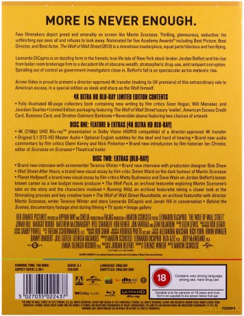 The Wolf of Wall Street (Limited) (Wilk z Wall Street) [Blu-Ray 4K]+[Blu-Ray]