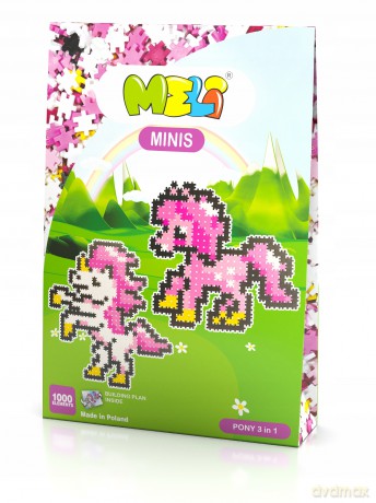 Klocki Meli Minis Pony 3in1 1000 el.  [KLOCKI] 