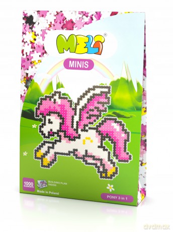 Klocki Meli Minis Pony 3in1 1000 el.  [KLOCKI] 