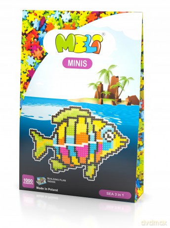 Klocki Meli Minis Sea 3in1 1000 el.  [KLOCKI] 