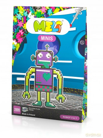 Klocki Meli Minis Robot 3in1 1000 el.  [KLOCKI] 