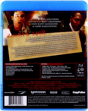 1408 (1408) [Blu-Ray]