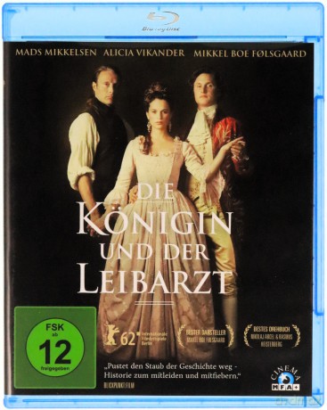A Royal Affair (Kochanek królowej) [Blu-Ray]