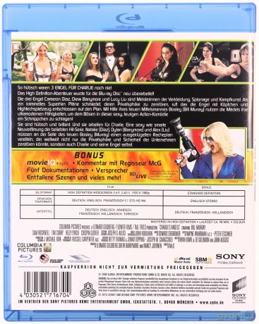 Charlie's Angels (Aniołki Charliego) [Blu-Ray]