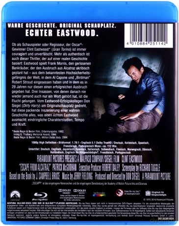 Escape from Alcatraz (Ucieczka z Alcatraz) [Blu-Ray]
