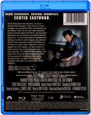 Escape from Alcatraz (Ucieczka z Alcatraz) [Blu-Ray]