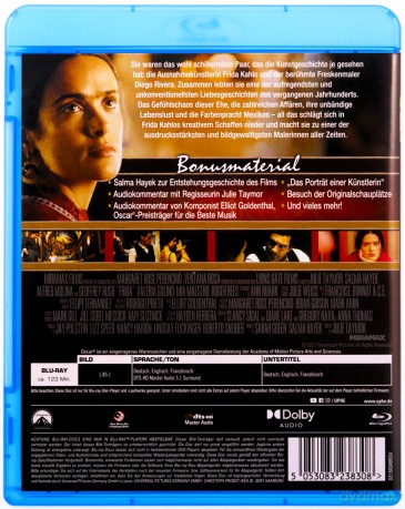 Frida Kahlo (Frida) [Blu-Ray]