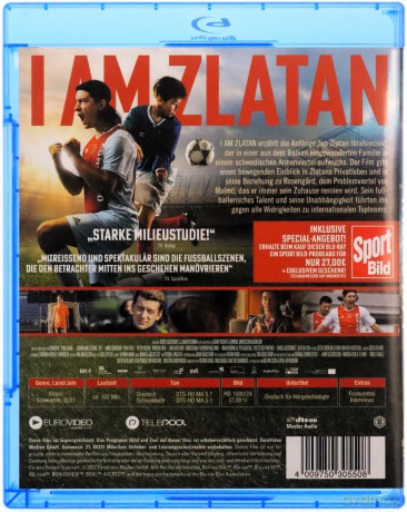 I Am Zlatan (I Am Zlatan) [Blu-Ray]