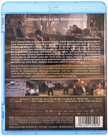 J'accuse (Oficer i szpieg) [Blu-Ray]