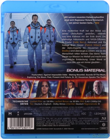 Moonfall (Moonfall) [Blu-Ray]