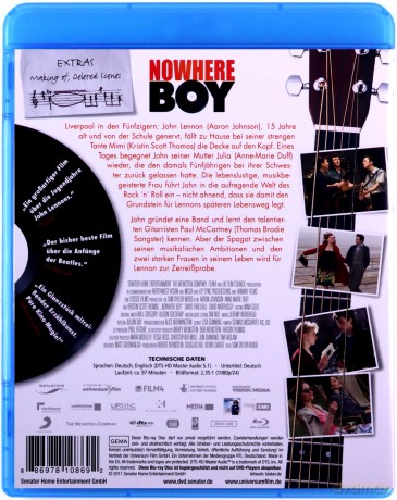 Nowhere Boy (John Lennon. Chłopak znikąd) [Blu-Ray]