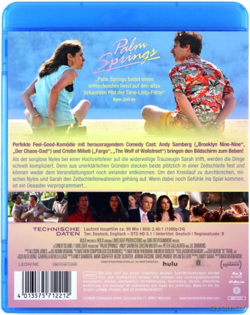 Palm Springs (Palm Springs) [Blu-Ray]