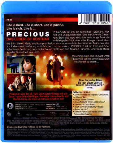 Push: Based on the Novel by Sapphire (Hej, skarbie) [Blu-Ray]