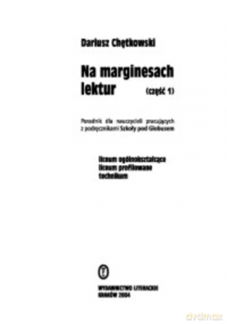 Na marginesach lektur - Dariusz Chętkowski [KSIĄŻKA]