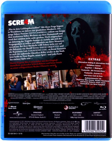Scream IV (Krzyk 4) [Blu-Ray]