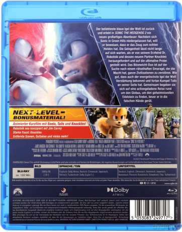 Sonic 2. Szybki jak błyskawica [Blu-Ray]
