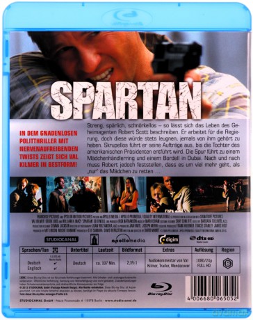 Spartan [Blu-Ray]