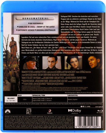Stalingrad (Wróg u bram) [Blu-Ray]