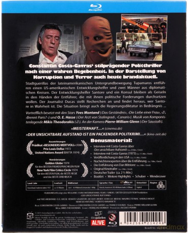 State of Siege (Stan oblężenia) [Blu-Ray]