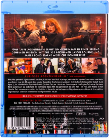 The 355 (355) [Blu-Ray]